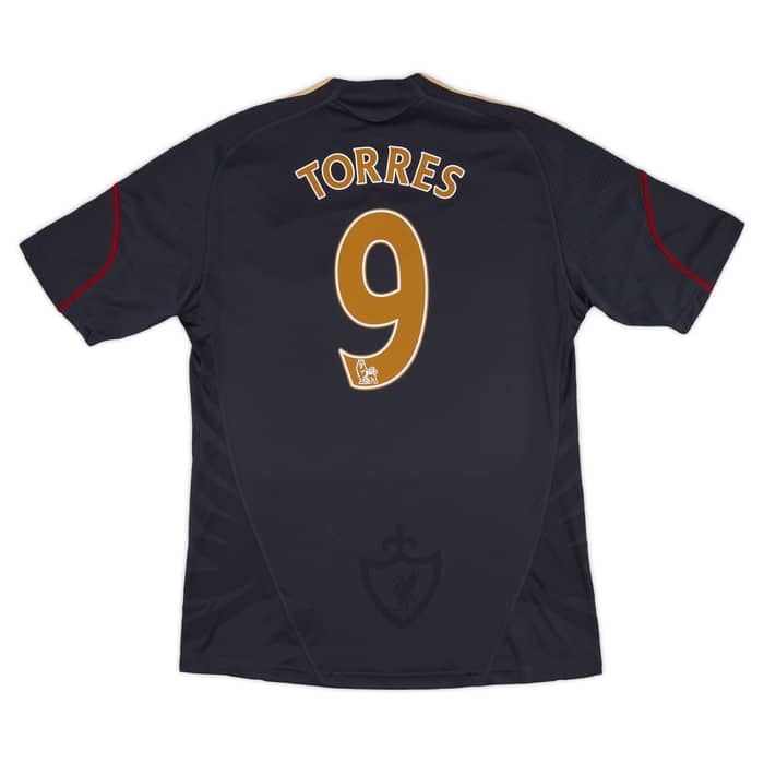 2009-10 Liverpool Away Shirt Torres #9