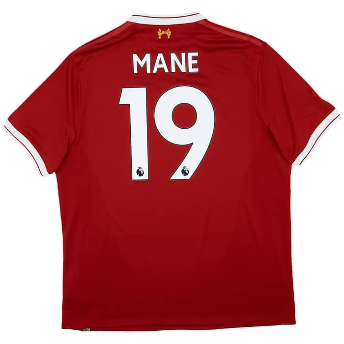 2017-18 Liverpool 125 Years Home Shirt Mane #19
