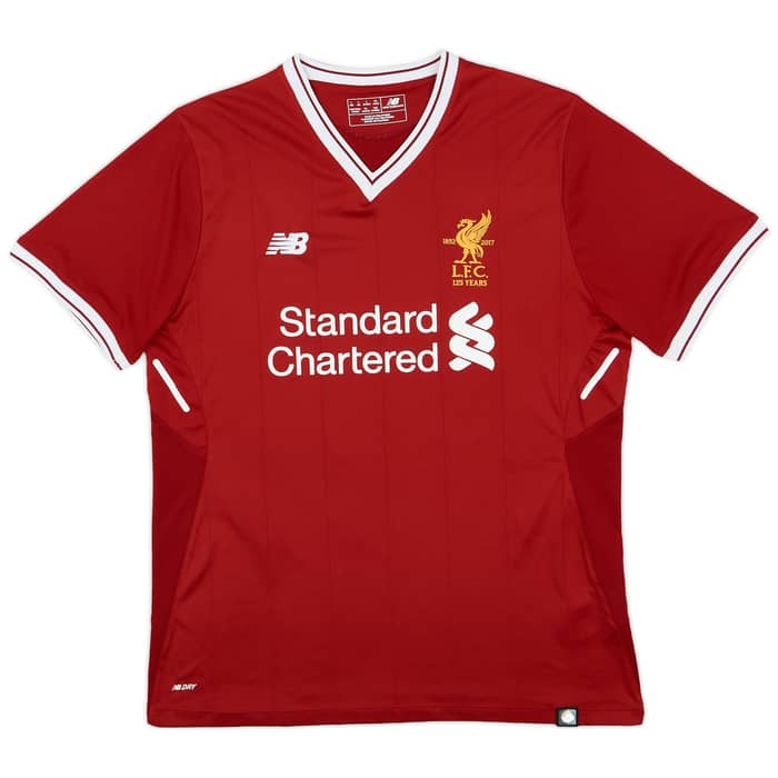 2017-18 Liverpool 125 Years Home Shirt Mane #19
