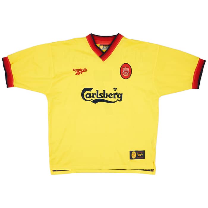 1997-99 Liverpool Away Shirt Gerrard #28