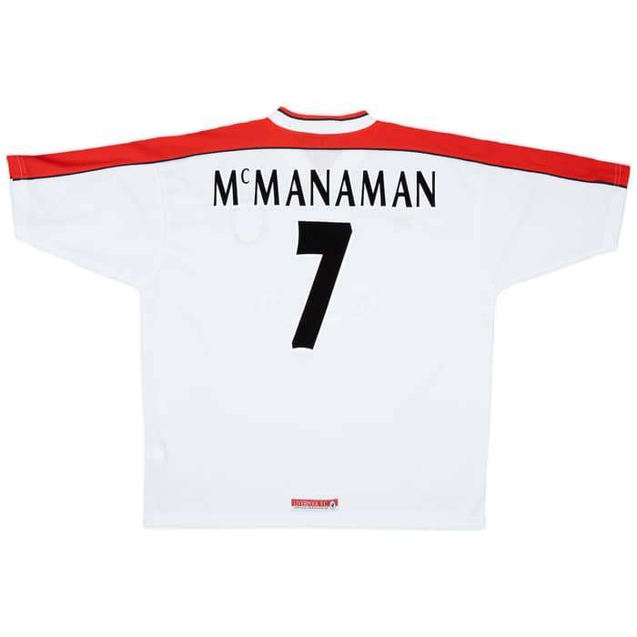 1998-99 Liverpool Away Shirt McManaman #7