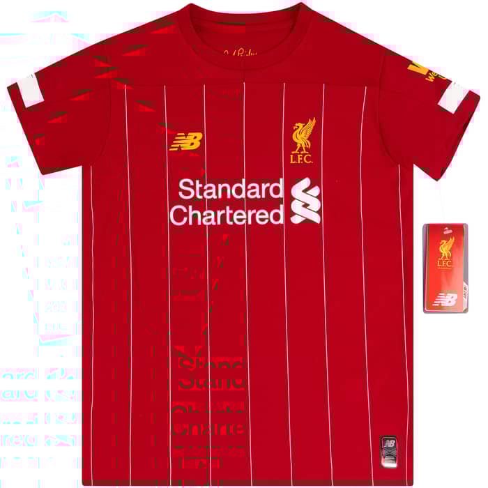 2019-20 Liverpool Home Full Kit - NEW - (Little Kids)