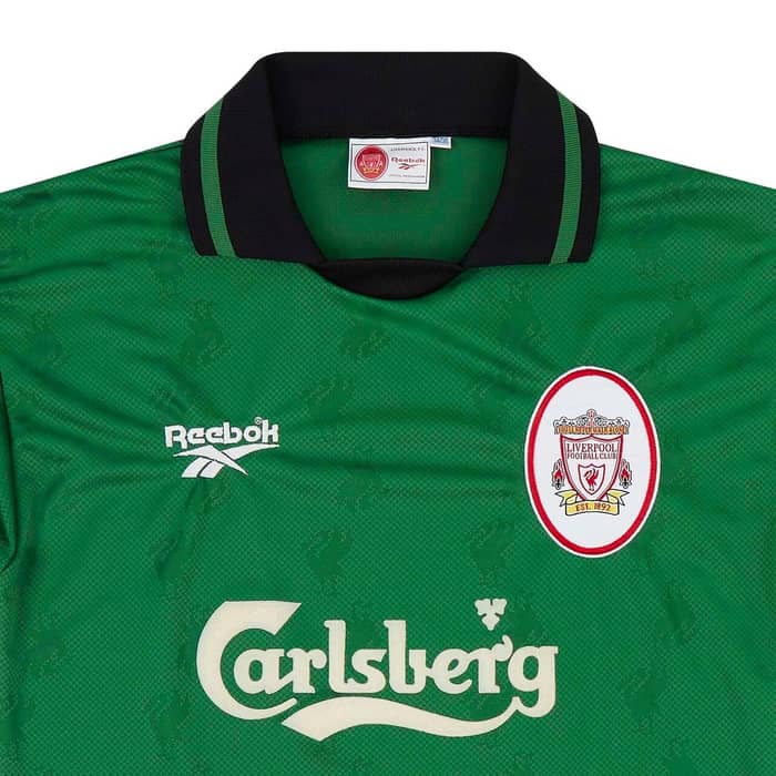 1996-97 Liverpool GK Shirt - 6/10 - (S)