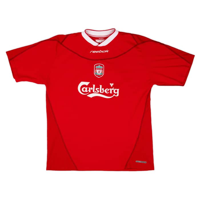 2002-04 Liverpool Home Shirt Gerrard #17