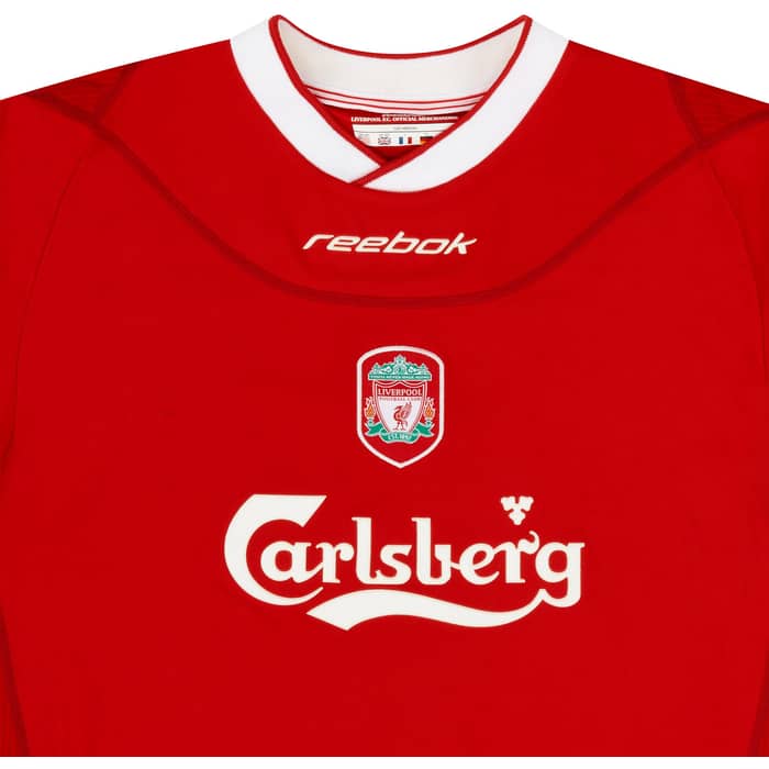 2002-04 Liverpool Home Shirt Gerrard #17