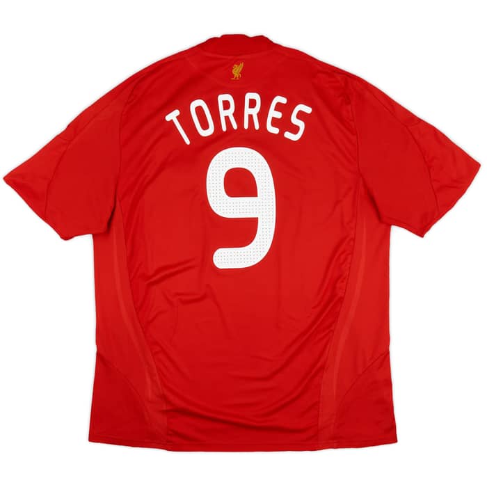 2008-10 Liverpool Home Shirt Torres #9 - 6/10 - (S)