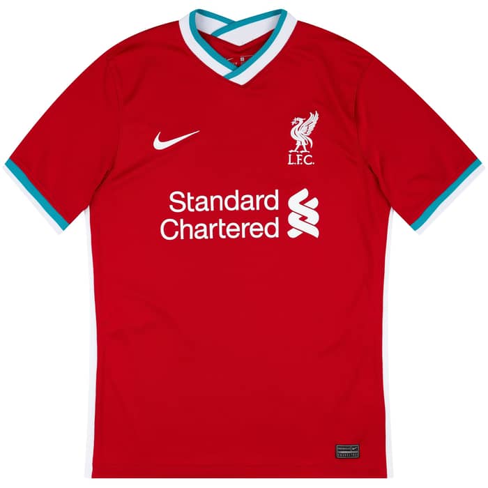 2020-21 Liverpool Home Shirt M.Salah #11