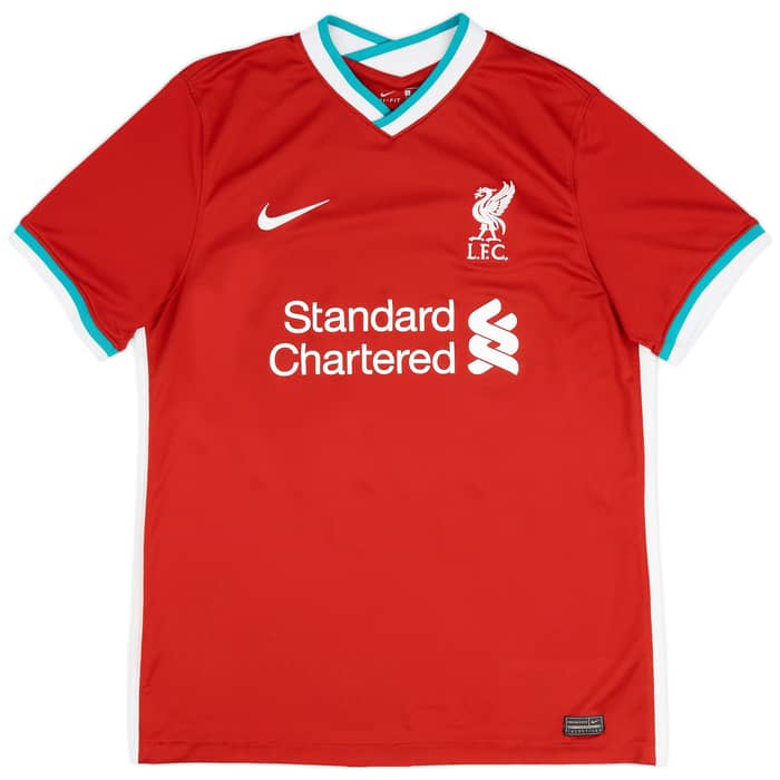 2020-21 Liverpool Home Shirt Virgil #4