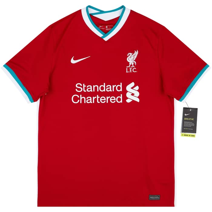 2020-21 Liverpool Home Shirt Virgil #4