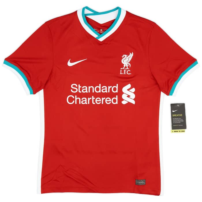 2020-21 Liverpool Home Shirt M.Salah #11