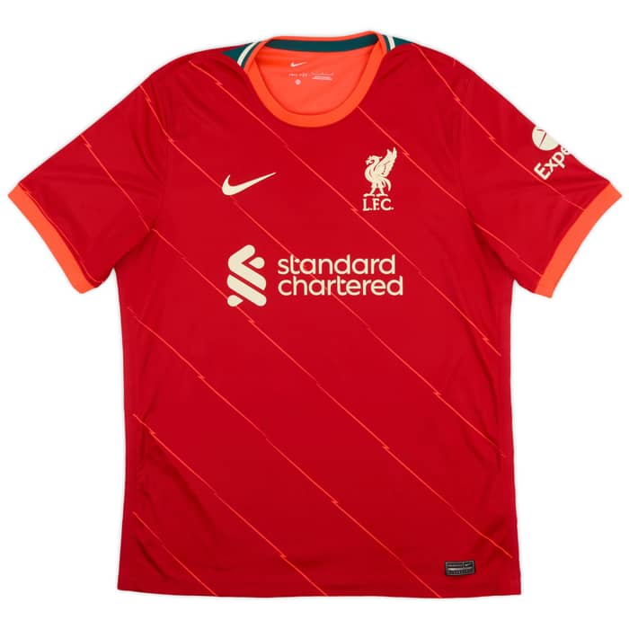 2021-22 Liverpool Home Shirt M.Salah #11
