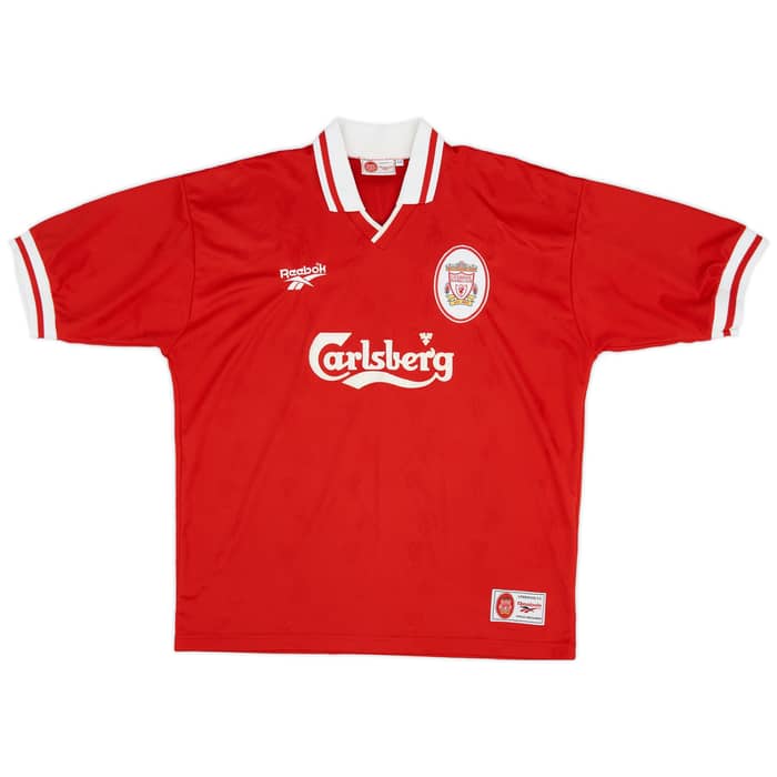 1996-98 Liverpool Home Shirt Owen #18