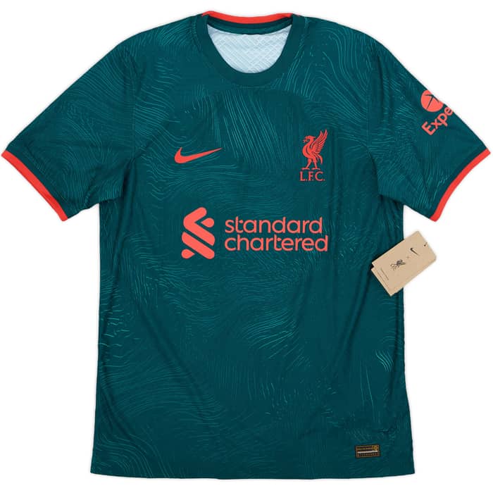 2022-23 Liverpool Authentic Third Shirt Virgil #4