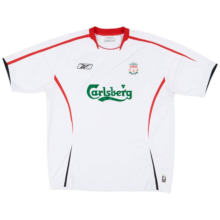 2005-06 Liverpool Away Shirt Fowler #11 - 8/10 - (XL)