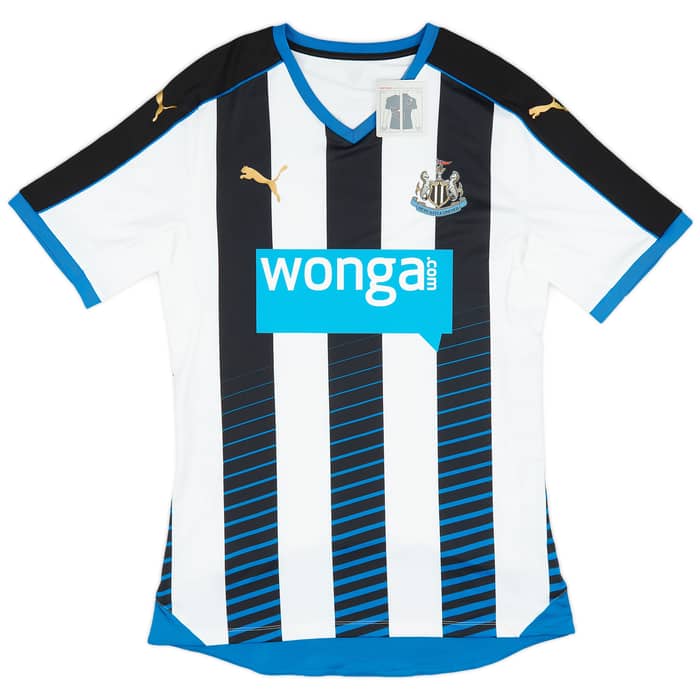 2015-16 Newcastle Player Issue ACTV Fit Home Shirt De Jong #14 (XL)