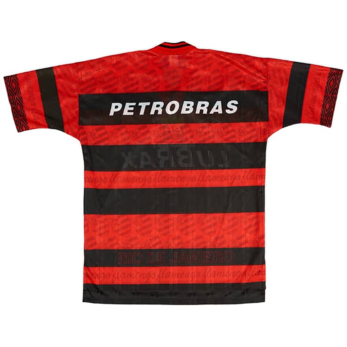 1995-96 Flamengo Centenary Home Shirt - 9/10 - (XL)