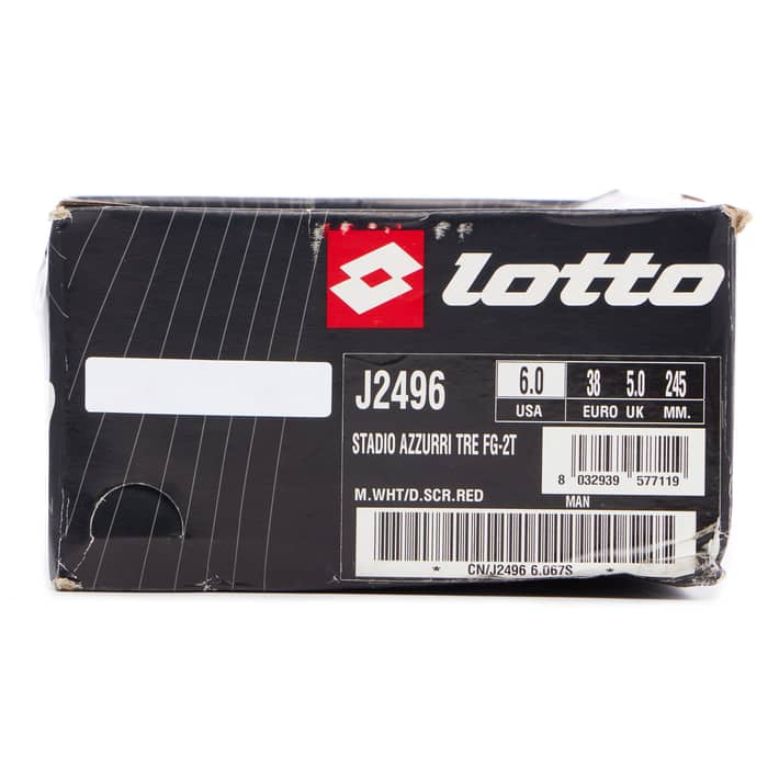 2007 Lotto Stadio Azzurri TRE 2T Football Boots *In Box* Kids FG 5