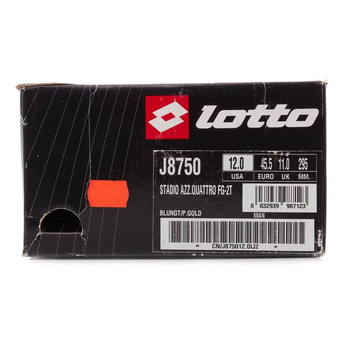 2006 Lotto Stadio Azz Quattro 2T Boots *In Box* FG 11