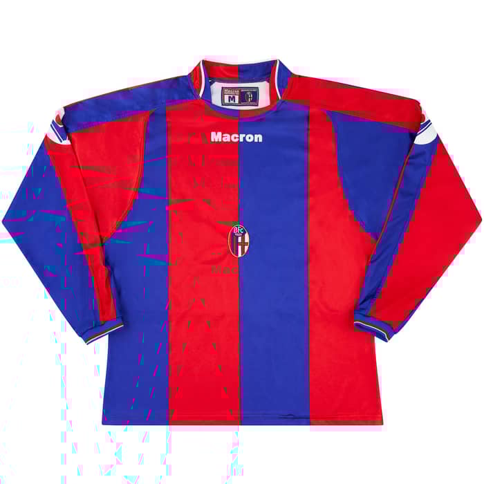 2004-05 Bologna Primavera Match Issue Home L/S Shirt #13