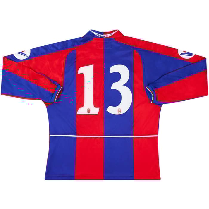 2004-05 Bologna Primavera Match Issue Home L/S Shirt #13