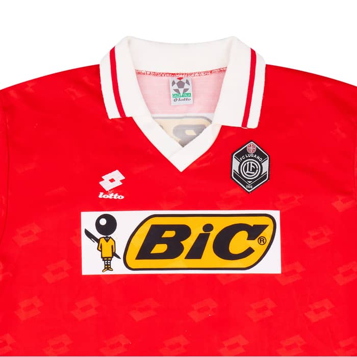 1994-95 Lugano Match Issue Away Shirt #14
