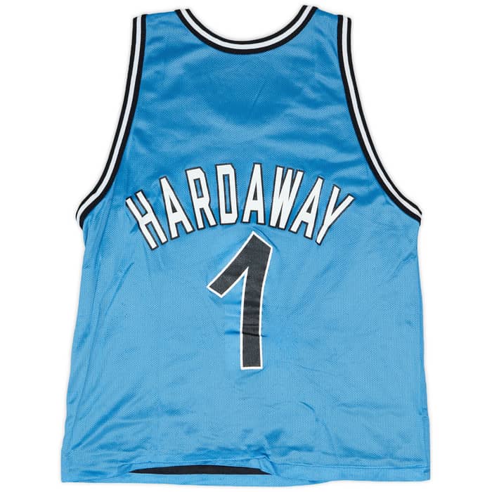 1995-98 Orlando Magic Hardaway #1 Champion Jersey (Reversible) M