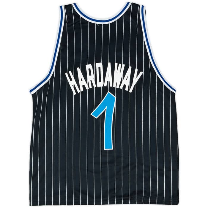 1995-98 Orlando Magic Hardaway #1 Champion Jersey (Reversible) M