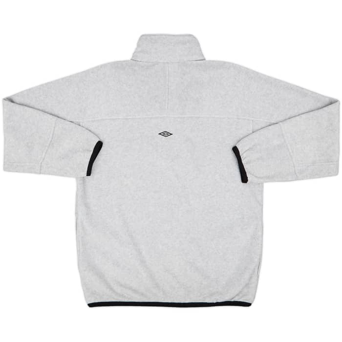 2000-02 Manchester United Umbro 1/4 Zip Fleece Top - 8/10 - (M)