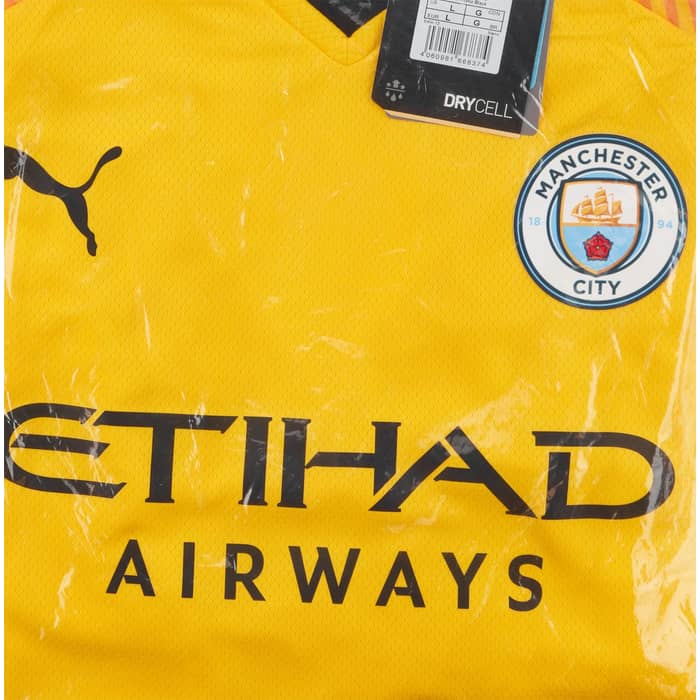 2019-20 Manchester City Player Issue GK Shirt