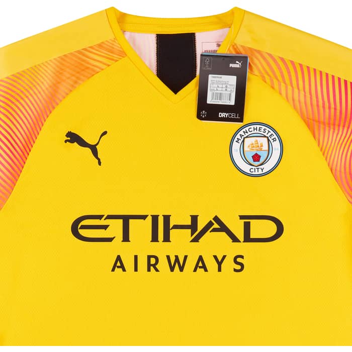 2019-20 Manchester City Player Issue GK Shirt