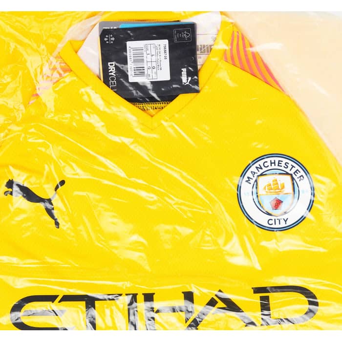 2019-20 Manchester City Player Issue GK S/S Shirt