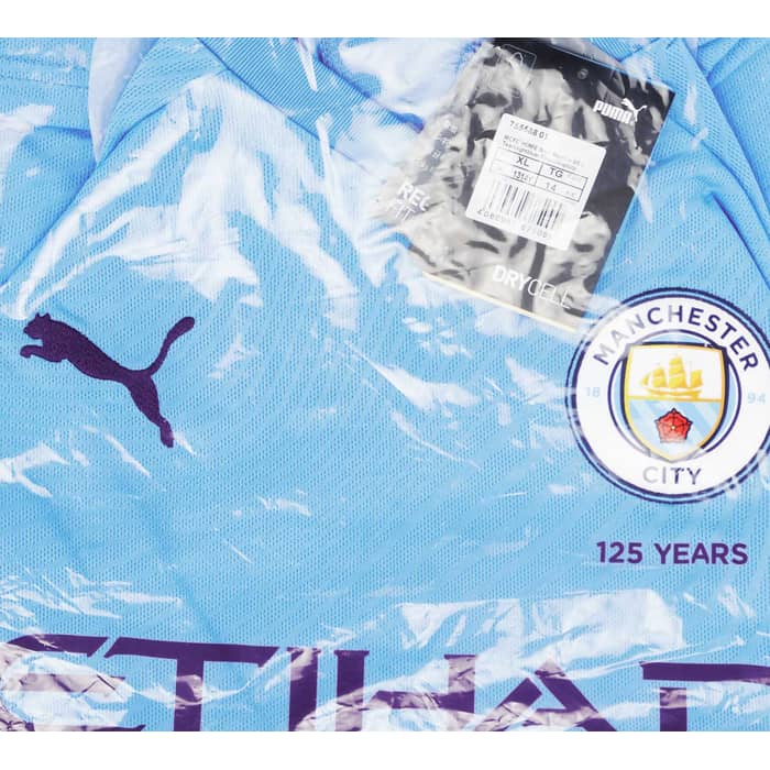 2019-20 Manchester City Home Shirt (KIDS)