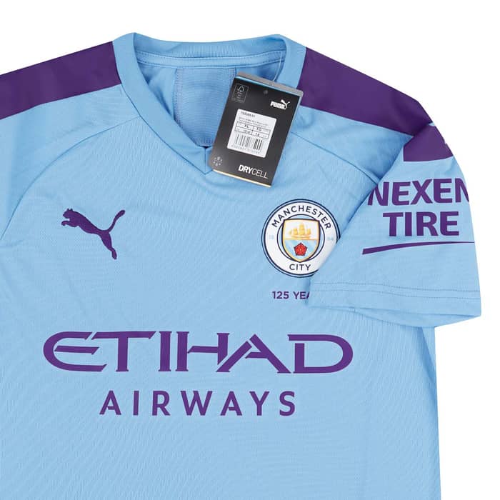 2019-20 Manchester City Home Shirt (KIDS)
