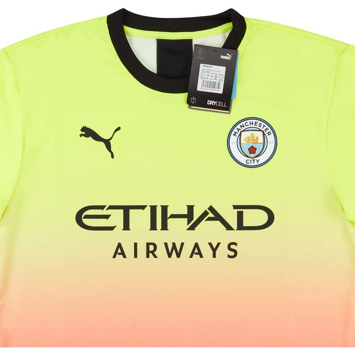 2019-20 Manchester City Player Issue Third Shirt