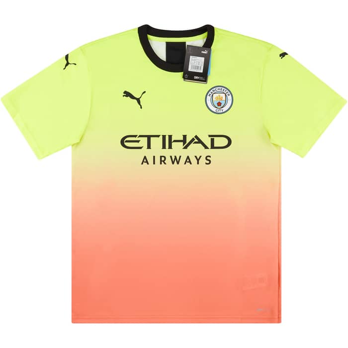 2019-20 Manchester City Player Issue Third Shirt