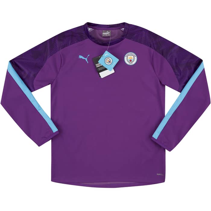 2019-20 Manchester City Women's Puma Windbreaker Training Top (M)