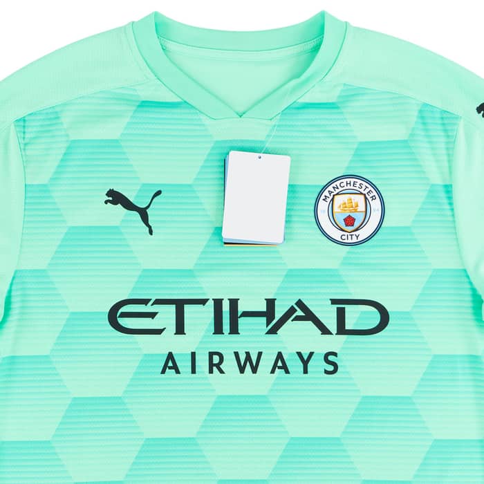 2020-21 Manchester City Player Issue GK Away Shirt