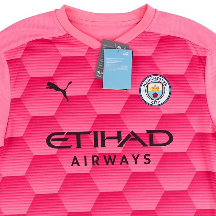 2020-21 Manchester City Player Issue GK Third Shirt (L)