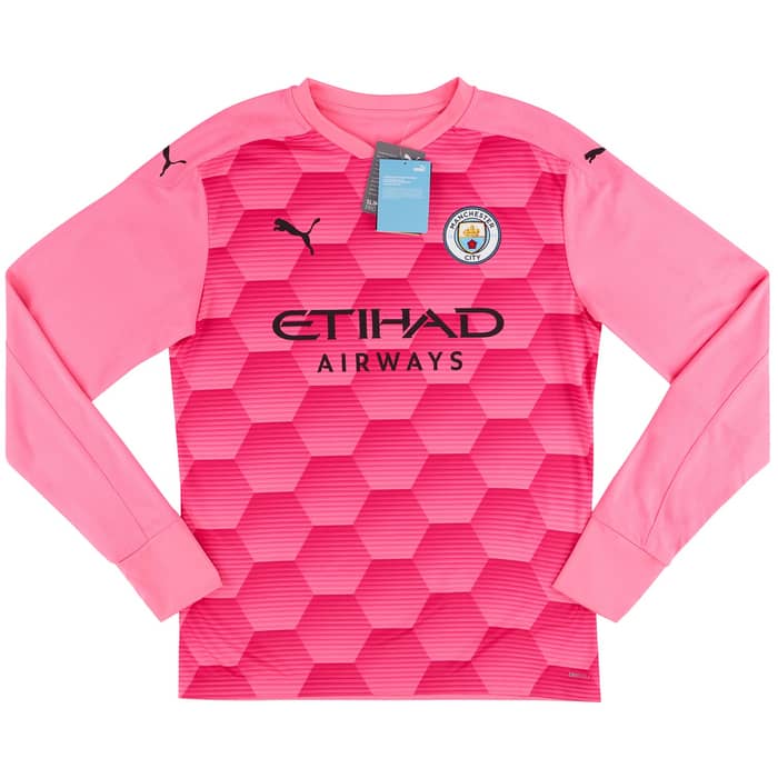 2020-21 Manchester City Player Issue GK Third Shirt (L)