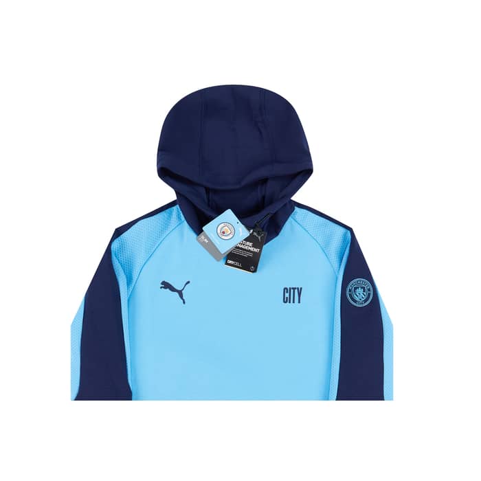 2020-21 Manchester City Puma Evostripe Hooded Top