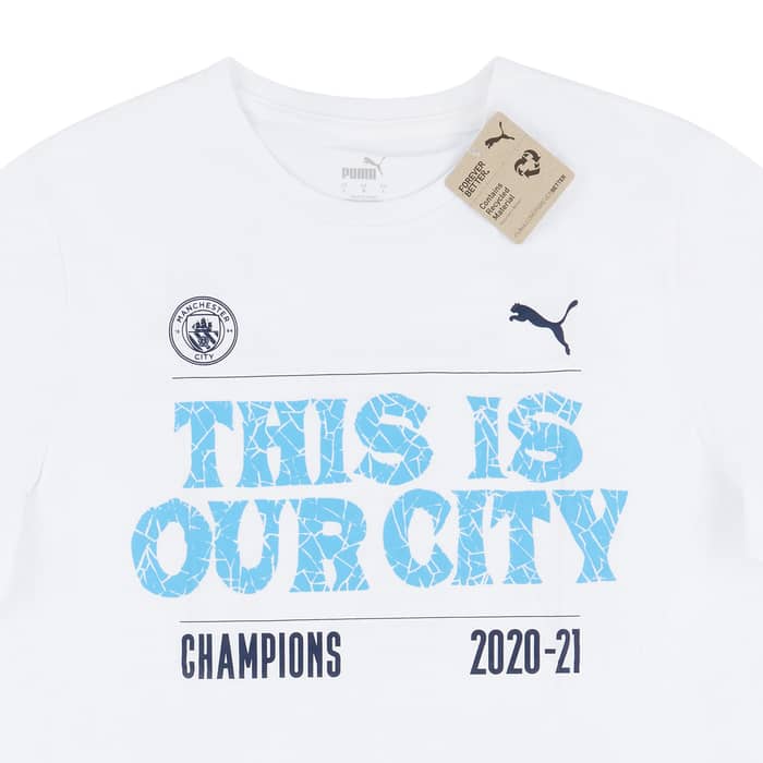2020-21 Manchester City Puma Winners Tee