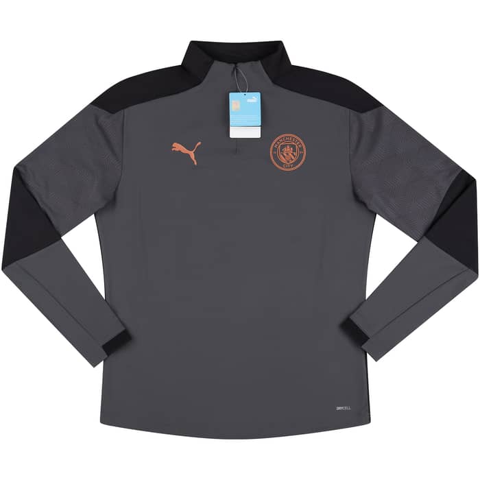 2020-21 Manchester City Puma 1/4 Zip Training Top