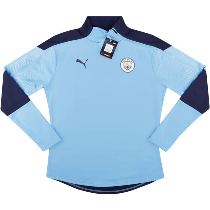 2020-21 Manchester City Puma Training Fleece Top