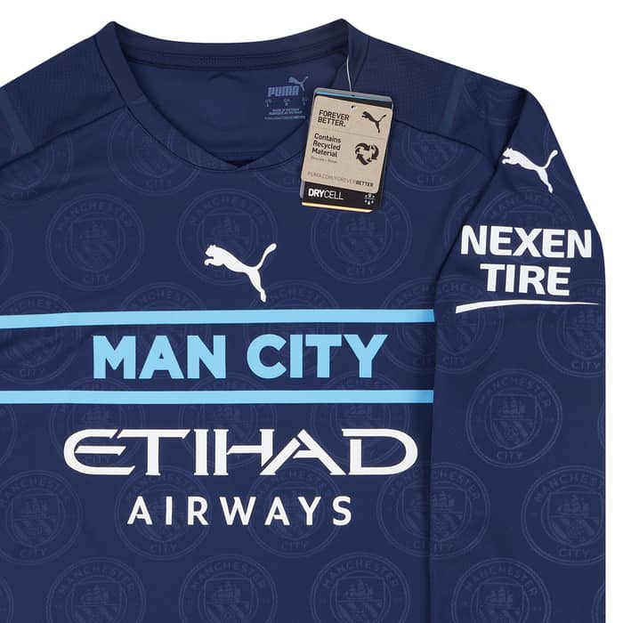 2021-22 Manchester City Third L/S Shirt