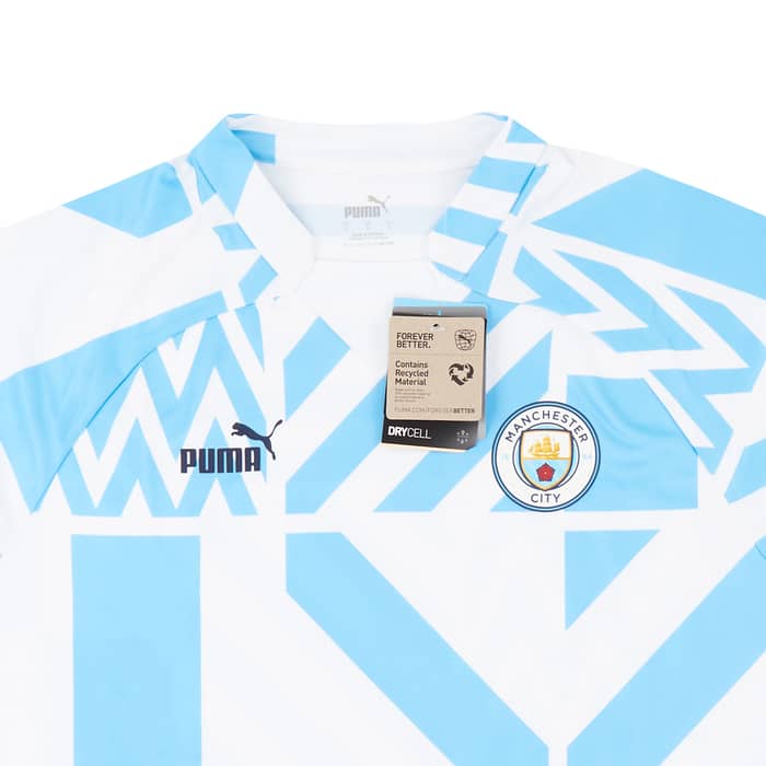 2022-23 Manchester City Puma Pre-Match Training Sweat Top