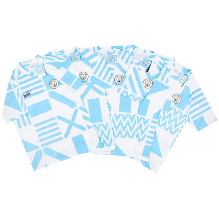 2022-23 Manchester City Puma Pre-Match Training Shirt