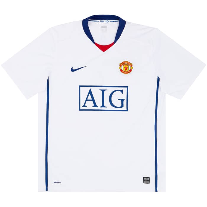 2008-10 Manchester United Away Shirt Berbatov #9 - 6/10 - XXL