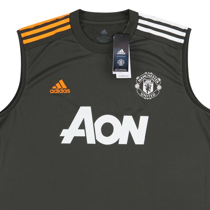 2020-21 Manchester United adidas Training Vest - NEW