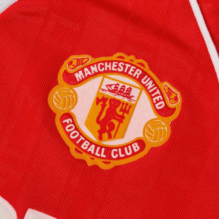 1988-90 Manchester United Home Shirt - 6/10 - (S)