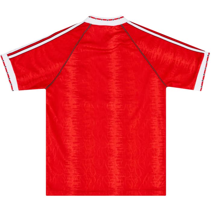 1990-92 Manchester United Home Shirt - 6/10 - (S)
